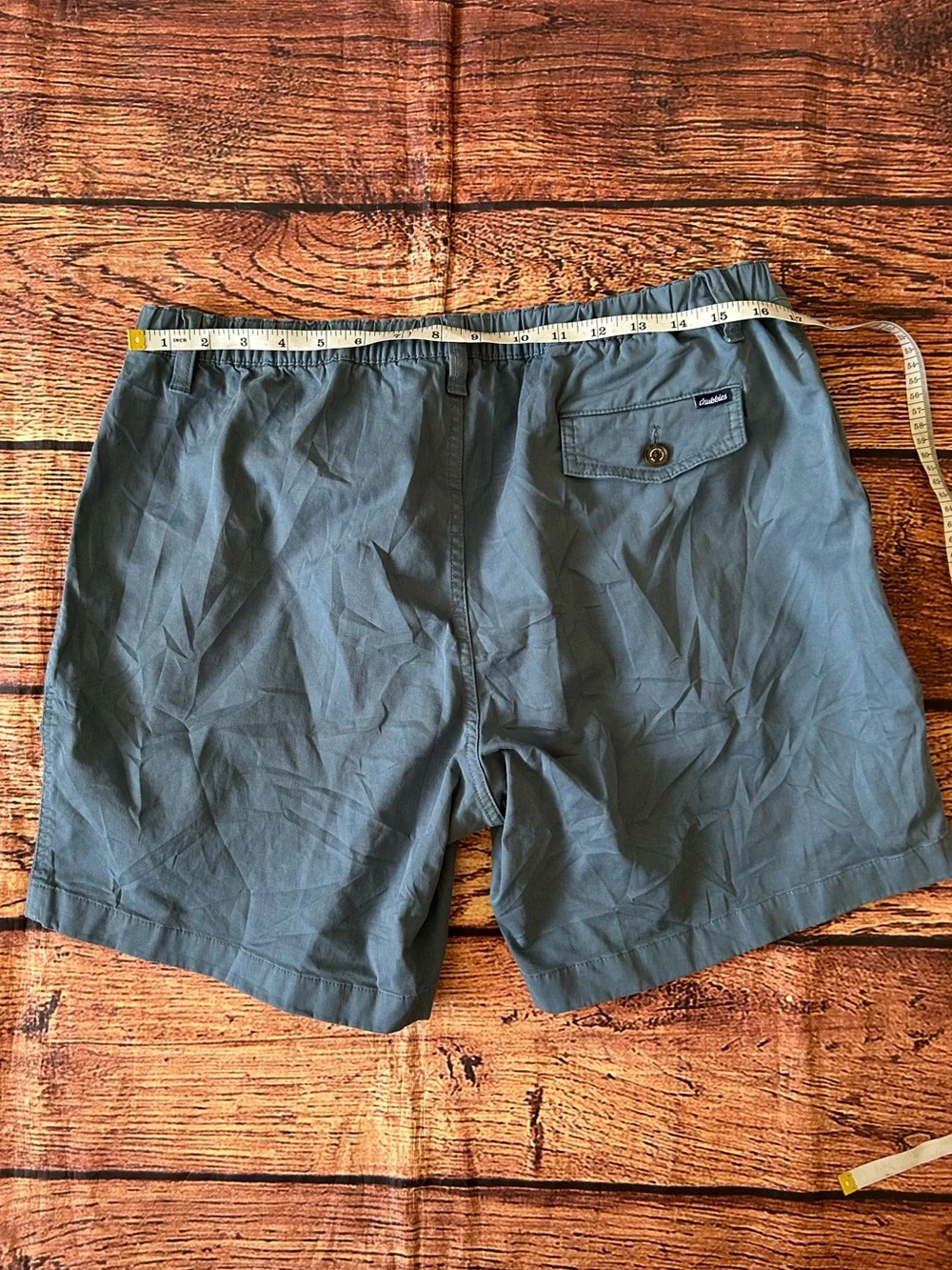 Chubbies The Armadas 7” Original Stretch Twill Shorts Men’s XL  Blue